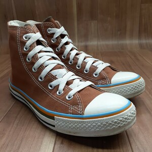 CKT-240305-4 CONVERSE コンバース ALLSTAR オールスター ハイカットスニーカー カジュアルスニーカー ブラウン メンズ 27.5cm