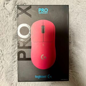 Logicool G PRO X SUPERLIGHT ワイヤレス ゲーミング マウス G-PPD-003WL-MG（マゼンタ）