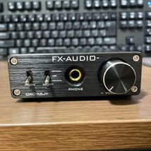 FX-AUDIO- DAC-X6J+ 24bit 192kHz USB DAC DAコンバーター ヘッドフォンアンプ 動作確認済み ACアダプター付属_画像3