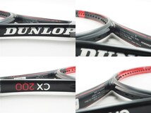 中古 テニスラケット ダンロップ シーエックス 200 2019年モデル (G3)DUNLOP CX 200 2019_画像4