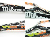 中古 テニスラケット ウィルソン バーン 100 チーム 2016年モデル (G1)WILSON BURN 100 TEAM 2016_画像4