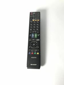 TV リモコン シャープ SHARP GA888WJSA 動作確認済み テレビ
