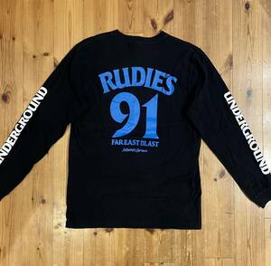 RUDIE'S ルーディーズ　背番号ロンt 美品　ロック　ストリート　