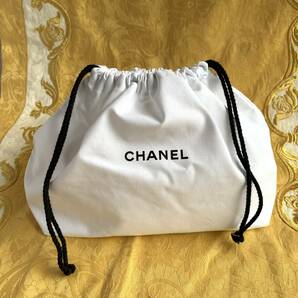 ★【新品・未使用】CHANEL シャネル 巾着 ポーチ 非売品 ノベルティ ポーチ 小物入れ コットンの画像1