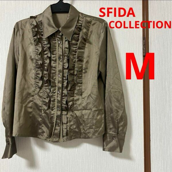 SFIDA COLLECTION ゼルジ　薄手シャツ　ブラウス　羽織り　M