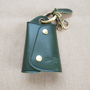 * key case smart key case / original leather / green / key *