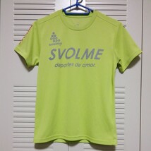 ★【古着】SVOLME(スボルメ)　半袖　Tシャツ　Sサイズ　身長162～168　緑(グリーン系)　_画像1