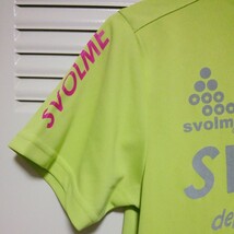 ★【古着】SVOLME(スボルメ)　半袖　Tシャツ　Sサイズ　身長162～168　緑(グリーン系)　_画像3