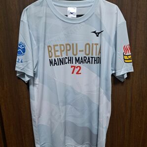 【未使用品】2024別府大分毎日マラソン　参加賞Tシャツ　メンズLサイズ　