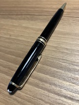 モンブラン マイスターシュティック ボールペン 黒 × 金、インク残有 MONTBLANC 中古品_画像1