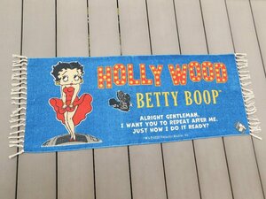 【ベティちゃん・ロングコットンマット】※《Betty Boop・BT-HOLLYWOOD》　キッチンマット　サイズ500×1200mm　ベティ・ブープ