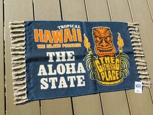 * free shipping *[ american style * cotton mat ]*{ Hawaii } american miscellaneous goods size 500×700mm
