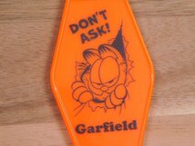 ◆送料\120◆【GARFIELD・ガーフィールド】※《ホテルキーリング・オレンジ》　アメリカン雑貨　ホテルキーホルダー_画像4