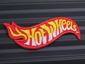  postage \84[HOT Wheels* Hot Wheels ②]*{ iron embroidery badge } american miscellaneous goods embroidery badge iron badge 