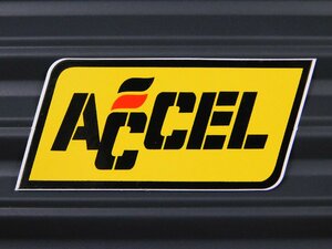 送料\84【ACCEL・アクセル】※《レーシングステッカー》　(品番：ms011)　アメリカン雑貨　ガレージ