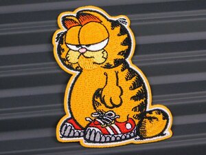 送料\84【GARFIELD・ガーフィールド】※《アイロン刺繍ワッペン》　アメリカン雑貨　刺繍ワッペン　アイロンワッペン　②