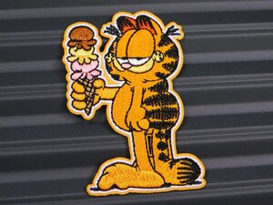  postage \84[GARFIELD* Garfield ]*{ iron embroidery badge } american miscellaneous goods embroidery badge iron badge ③