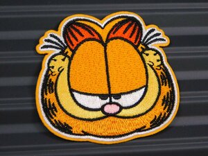 送料\84【GARFIELD・ガーフィールド】※《アイロン刺繍ワッペン》　アメリカン雑貨　刺繍ワッペン　アイロンワッペン　①