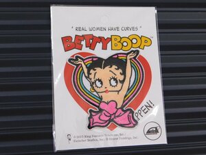 送料\84【Betty Boop・ベティちゃん②】※《アイロン刺繍ワッペン》　アメリカン雑貨　刺繍ワッペン　アイロンワッペン