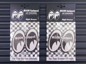 送料\120【MOON Equipped・ムーンアイズ】※《エアーフレッシュナー２枚・ナイトブリーズ》　AIR FRESHENER　MOONEYES