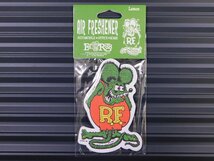 送料\84【Rat Fink・ラットフィンク／グリーン】※《エアーフレッシュナー・レモン》　AIR FRESHENER　アメリカン_画像1