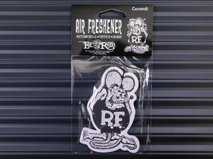  postage \84[Rat Fink*lato fins k| white black ]*{ air fresh na-* coconut } AIR FRESHENER american 