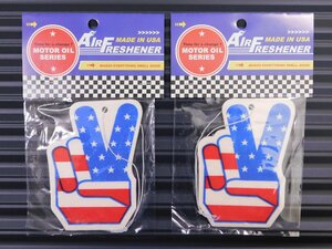 送料\120【AMERICAN PEACE・ピース】※《エアーフレッシュナー2枚・マウンテンベリー》　AIR FRESHENER　アメリカン