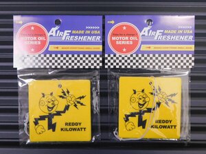 送料\94【Reddy Kilowatt・レディ キロワット】※《エアーフレッシュナー2枚・マウンテンベリー》　AIR FRESHENER　アメリカン