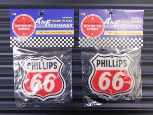 Доставка \ 94 [Phillips66 / Philips 66] * 《Air Shets 2 листы / Маунтинберри》 Air Freshener American