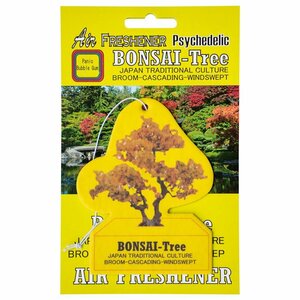 送料\94【BONSAI-TREE・盆栽エアーフレッシュナー】※《OSAKA BUBBLE GUM》　盆栽エアフレ　AIR FRESHENER