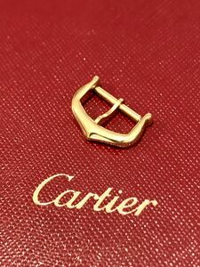 美品 Cartier 純正尾錠 14mm ゴールド