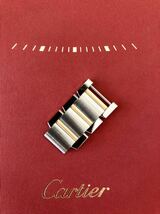 純正品 正規品 Cartier タンクフランセーズ LM コマ 19mm コンビ 18KYG×SS カルティエ _画像2