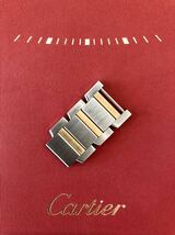 純正品 正規品 Cartier タンクフランセーズ LM コマ 19mm コンビ 18KYG×SS カルティエ _画像3