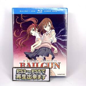 訳あり【送料無料】　未使用開封品　とある科学の超電磁砲　1期＋2期セット　北米版ブルーレイ