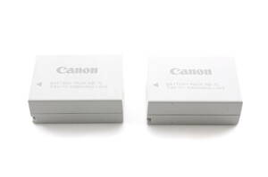 L2870 キャノン Canon NB-7L バッテリーパック 2点 まとめセット Powershot 対応 BATTERY PACK カメラアクセサリー クリックポスト