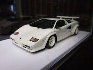 レア！MAKE UP・EIDOLON 1/43 ランボ・カウンタック LP5000 QV /1988 ★白色wheel!!★世界限定・80pcs!! 