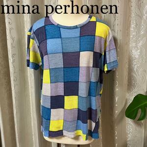 ミナペルホネン　ジェリー　tシャツMサイズmina perhone jelly