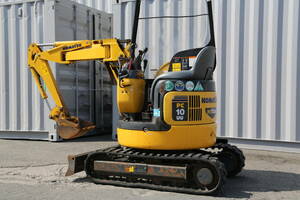 横浜発☆KomatsuPC10UU-5☆202007☆723h☆超小旋回☆写真30枚以上（Authorised inspection　Mini Excavator