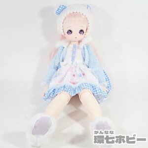 1RT19◆ICY Fortune Days? DBS bjb? カスタムドール 本体 女の子 クマ耳 ワンピース 衣装 全高約42cm/キャストドール 球体関節人形 送60