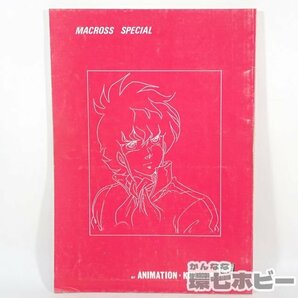 3TF50◆①当時物 古い 同人誌 超時空要塞マクロス 設定資料集 ANIMEX Vol.22 キャラクタースペシャル 昭和57年 アニメ 送:YP/60の画像6