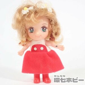 1RU40◆美品 当時物 ポピー 若草のシャルロット チャーミーシャル ソフビ 着せ替え人形/キャンディキャンディ チビッコメイト ドール 送:60