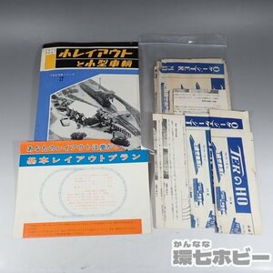 3WC41◆古い 鉄道模型 機芸出版社 TER KTM エンドウ カツミ 小レイアウトと小型車輌 完成線路のご案内 他 カタログ チラシ まとめ 送:YP/60