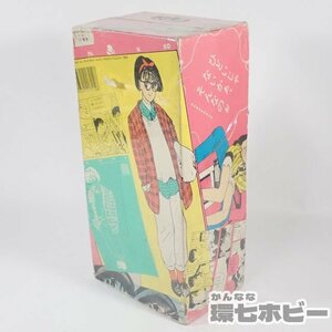 1RW36◆当時物 未開封 パパリンコ物語 ボックスティッシュ 江口寿史/ミスタードーナツ 景品 昭和レトロ アニメ 漫画 グッズ 送:-/60