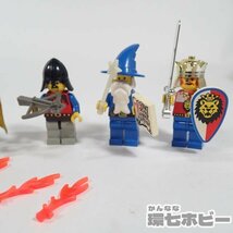 1QU1◆当時物 LEGO/レゴ レゴブロック お城シリーズ ミニフィグ まとめ ジャンク/騎馬/ドラゴン/戦士/魔法使い The castle 送:60_画像5