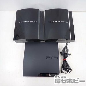 MW16◆PS3 SONY ソニー プレイステーション3 本体 CECHL00 CECHA00 CHCH-2000A 動作未確認 ジャンク/PlayStation3 送140の画像1