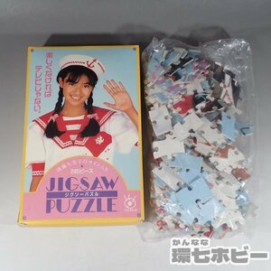 2wg65 ◆ Неиспользованный во время мочеиспускания Fuji TV kumiko goto jigsaw головоломка 240 штук/Showa Retro Idol Good