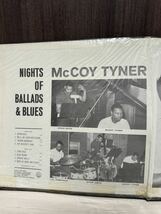 LPレコード McCOY TYNER/ NIGHTS OF BALLADS & BLUES_画像3