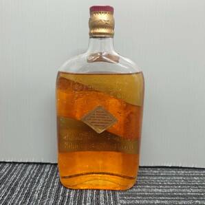 1円～ ②未開栓 古酒 ジョニーウォーカー JohnnieWalker コルク レッドラベル RedLabel 赤 4/5 760ml 43% 86.8PROOF スコッチウイスキーの画像2