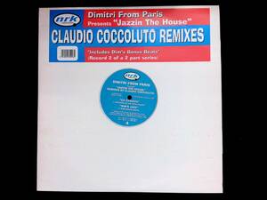 レコード LP　Dimitri From Paris　Jazzin The House (Claudio Coccoluto Remixes)　　YL144 20