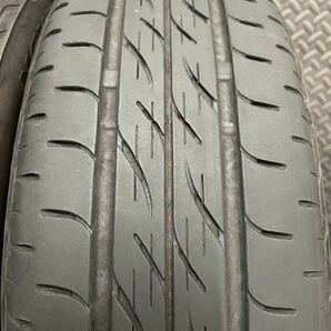 155/65R14 BRIDGESTONE/NEXTRY 20年製 日産 デイズ ルークス 純正 三菱ek 14インチ 4.5J＋46 100 4H 夏タイヤ 4本 ブリヂストン (8-C539)の画像6